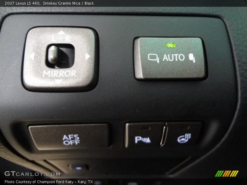 Smokey Granite Mica / Black 2007 Lexus LS 460
