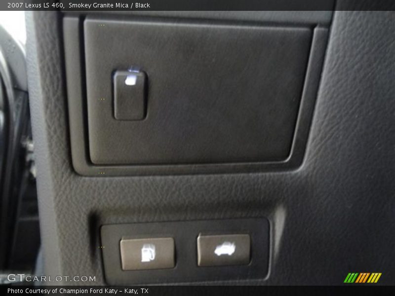 Smokey Granite Mica / Black 2007 Lexus LS 460