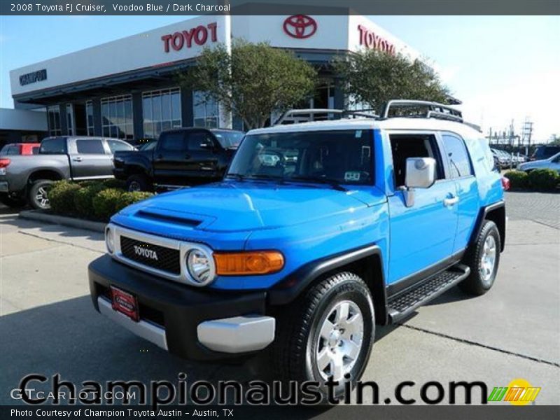 Voodoo Blue / Dark Charcoal 2008 Toyota FJ Cruiser