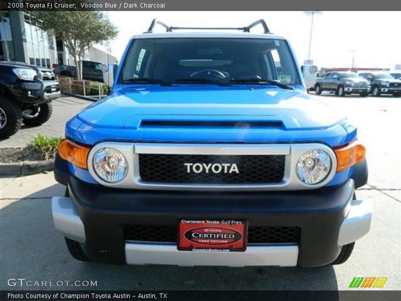 Voodoo Blue / Dark Charcoal 2008 Toyota FJ Cruiser