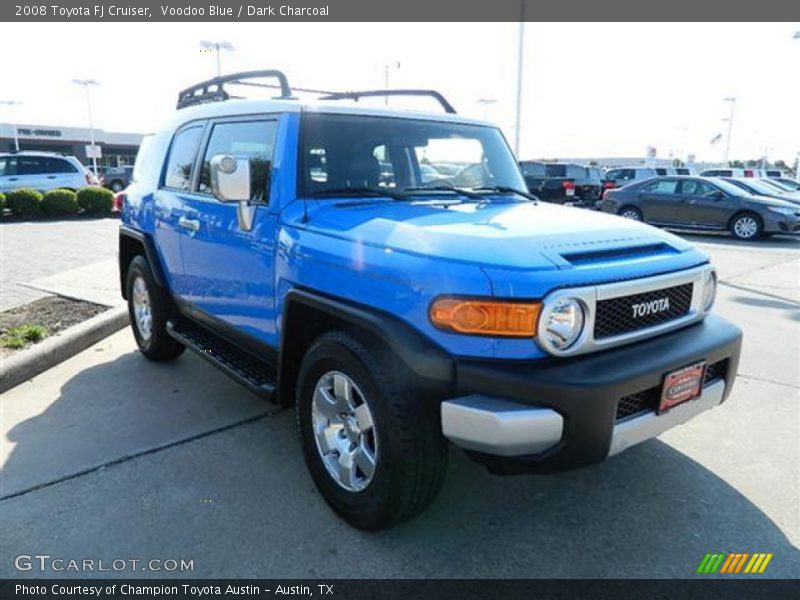 Voodoo Blue / Dark Charcoal 2008 Toyota FJ Cruiser