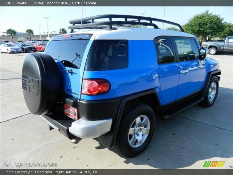 Voodoo Blue / Dark Charcoal 2008 Toyota FJ Cruiser