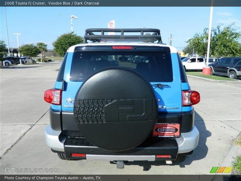 Voodoo Blue / Dark Charcoal 2008 Toyota FJ Cruiser