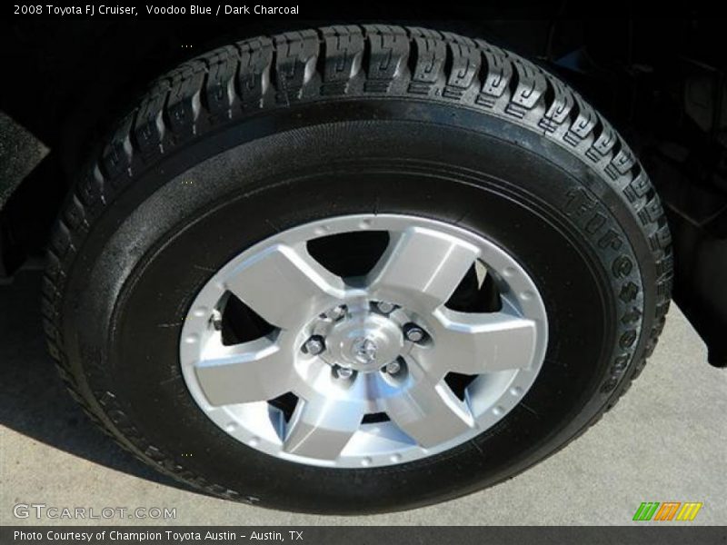 Voodoo Blue / Dark Charcoal 2008 Toyota FJ Cruiser