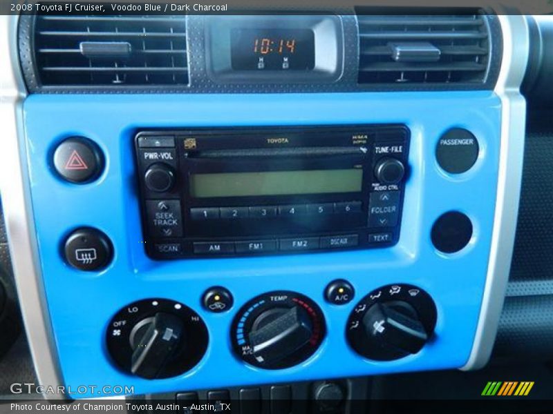 Voodoo Blue / Dark Charcoal 2008 Toyota FJ Cruiser