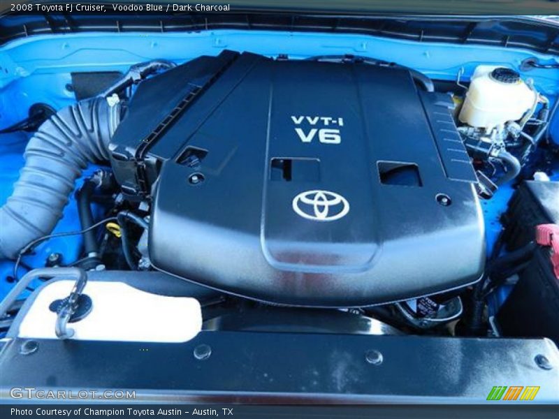 Voodoo Blue / Dark Charcoal 2008 Toyota FJ Cruiser