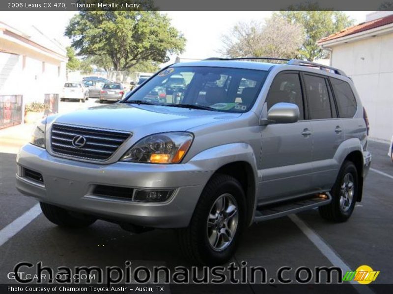 Titanium Metallic / Ivory 2006 Lexus GX 470