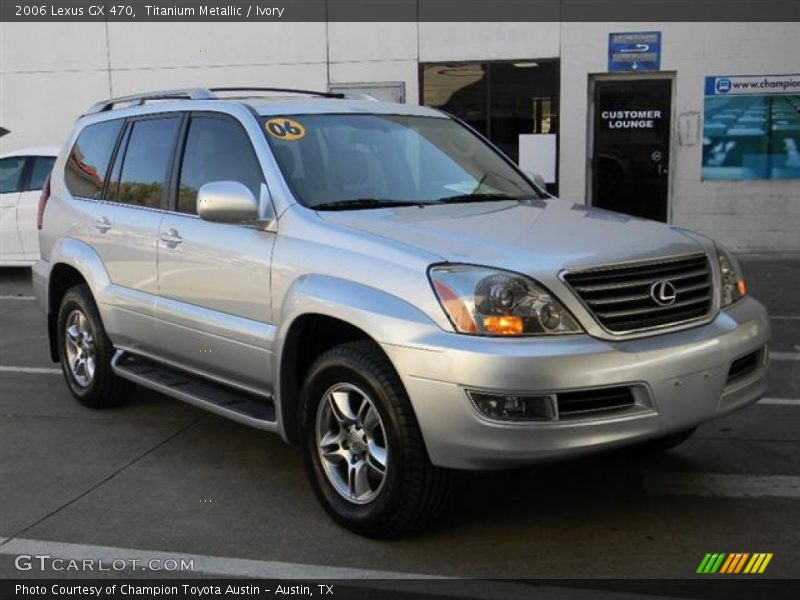 Titanium Metallic / Ivory 2006 Lexus GX 470