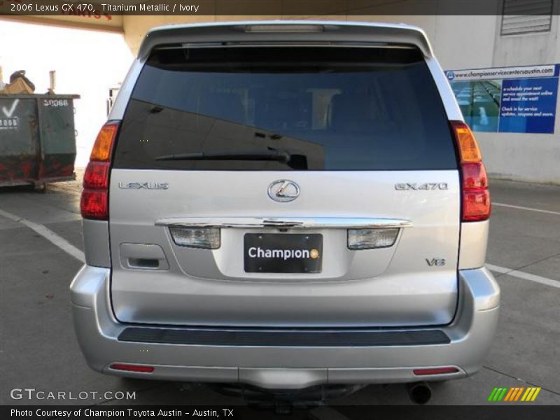 Titanium Metallic / Ivory 2006 Lexus GX 470