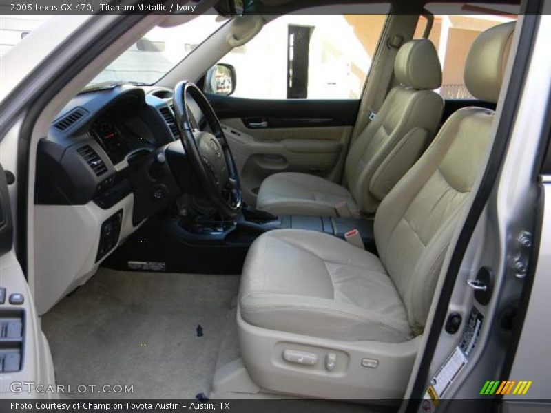 Titanium Metallic / Ivory 2006 Lexus GX 470