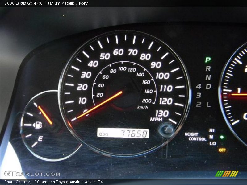 Titanium Metallic / Ivory 2006 Lexus GX 470
