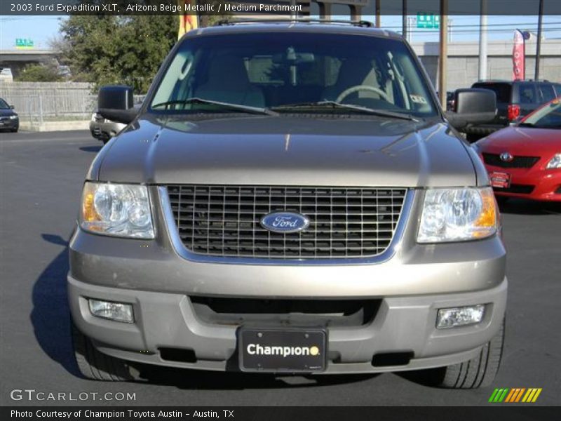 Arizona Beige Metallic / Medium Parchment 2003 Ford Expedition XLT