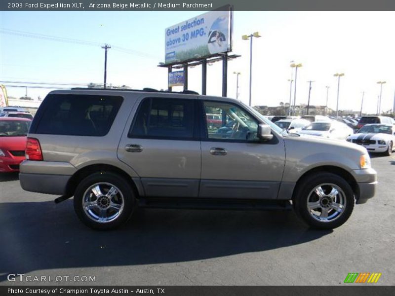 Arizona Beige Metallic / Medium Parchment 2003 Ford Expedition XLT