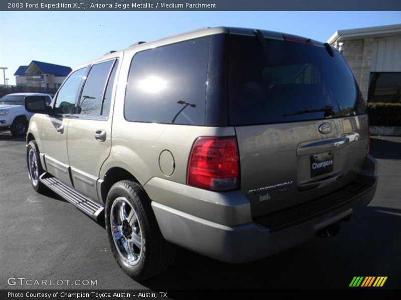 Arizona Beige Metallic / Medium Parchment 2003 Ford Expedition XLT