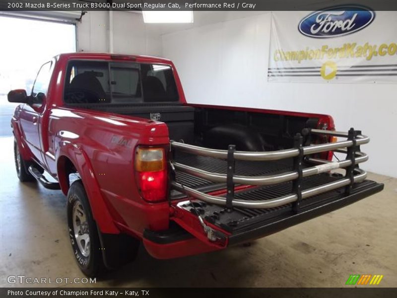 Performance Red / Gray 2002 Mazda B-Series Truck B3000 Dual Sport Regular Cab