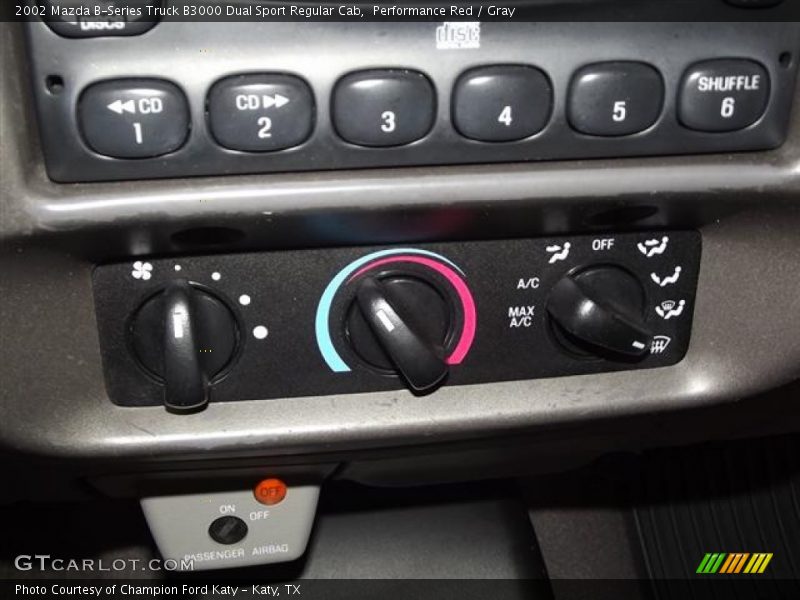 Controls of 2002 B-Series Truck B3000 Dual Sport Regular Cab