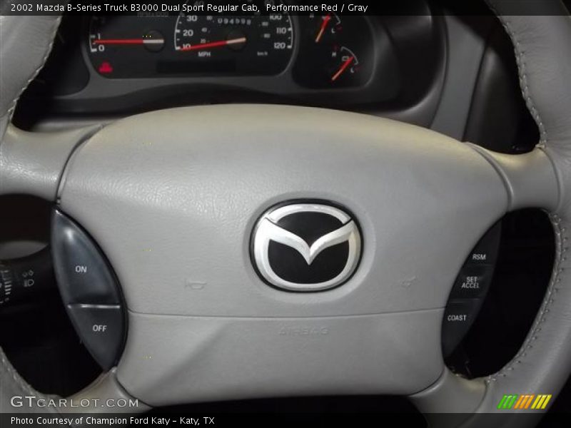 Performance Red / Gray 2002 Mazda B-Series Truck B3000 Dual Sport Regular Cab