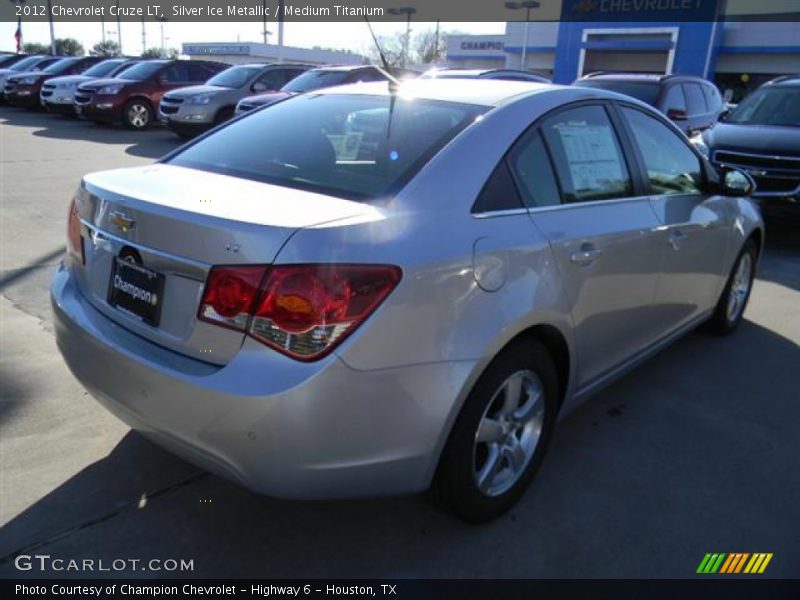 Silver Ice Metallic / Medium Titanium 2012 Chevrolet Cruze LT