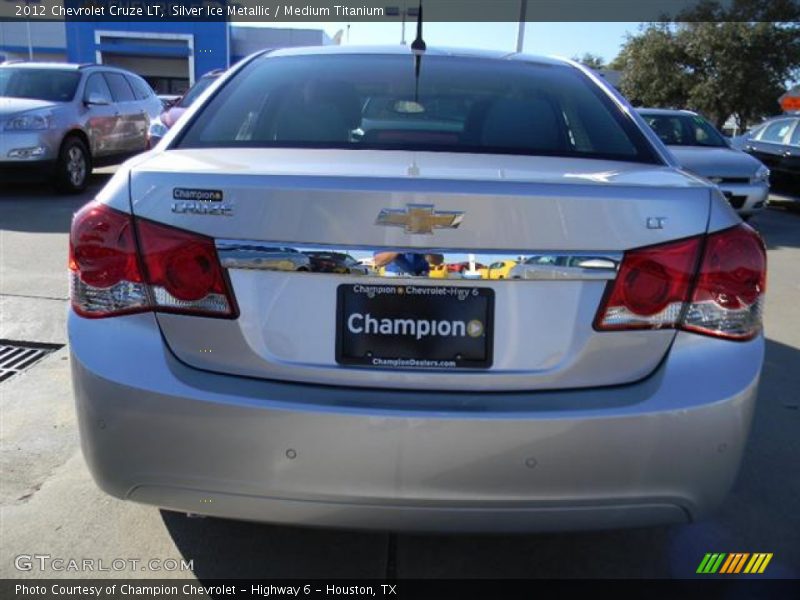 Silver Ice Metallic / Medium Titanium 2012 Chevrolet Cruze LT