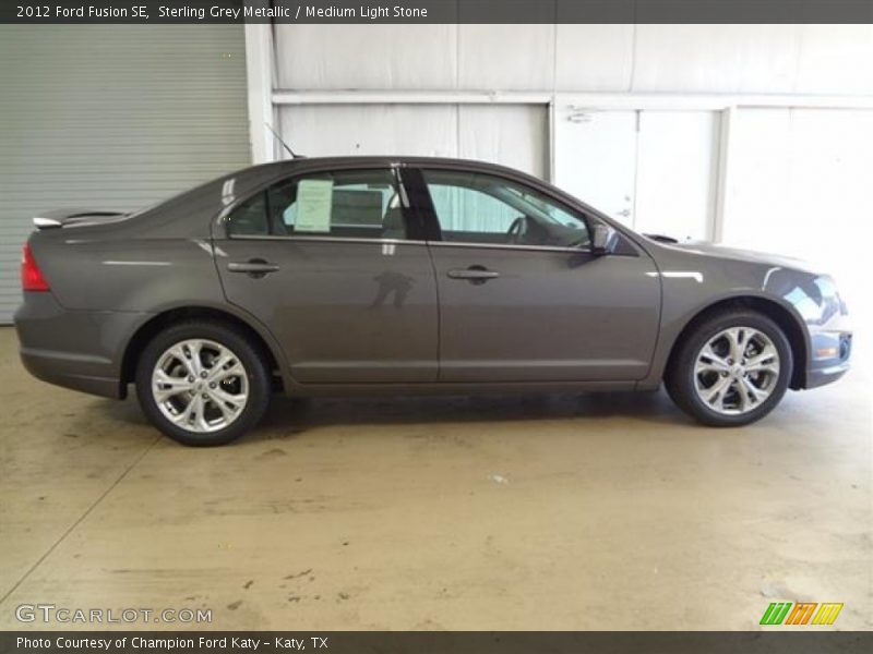 Sterling Grey Metallic / Medium Light Stone 2012 Ford Fusion SE