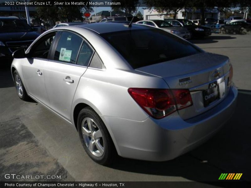 Silver Ice Metallic / Medium Titanium 2012 Chevrolet Cruze LT