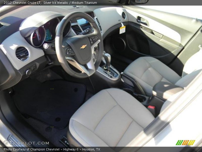 Silver Ice Metallic / Medium Titanium 2012 Chevrolet Cruze LT