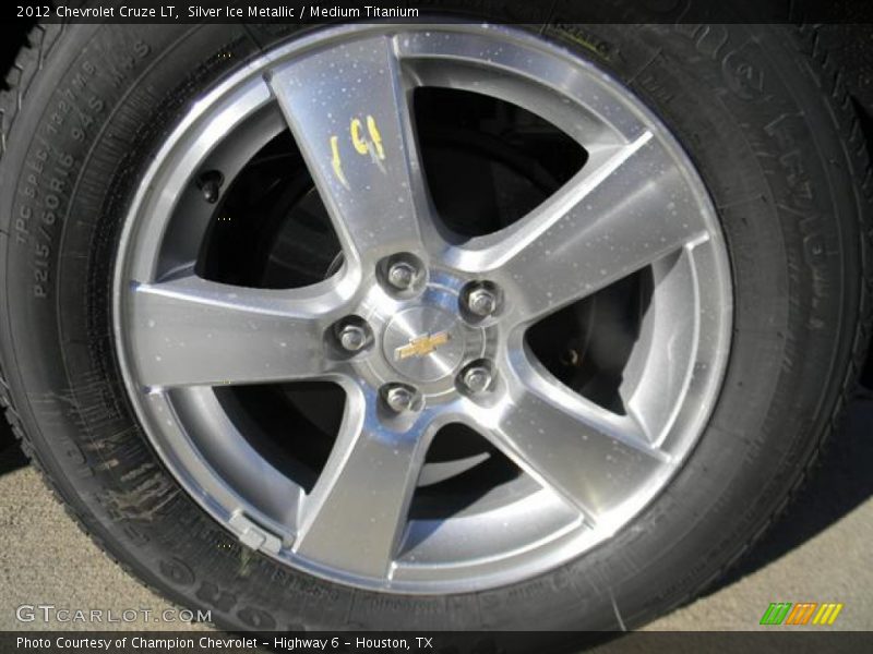 Silver Ice Metallic / Medium Titanium 2012 Chevrolet Cruze LT