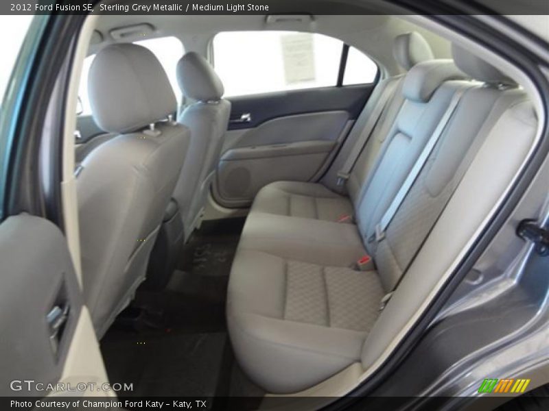 Sterling Grey Metallic / Medium Light Stone 2012 Ford Fusion SE