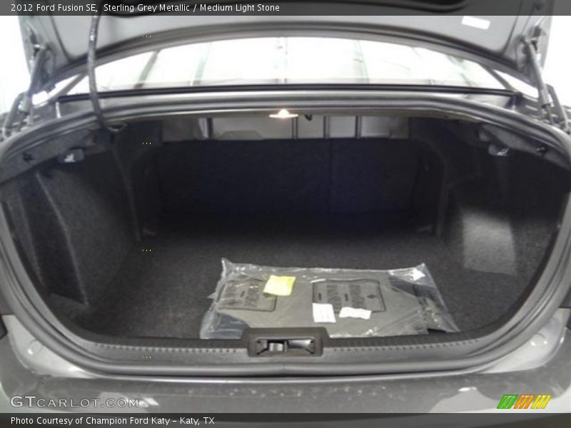 Sterling Grey Metallic / Medium Light Stone 2012 Ford Fusion SE