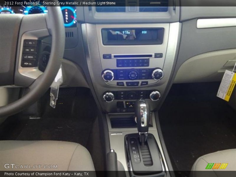 Sterling Grey Metallic / Medium Light Stone 2012 Ford Fusion SE