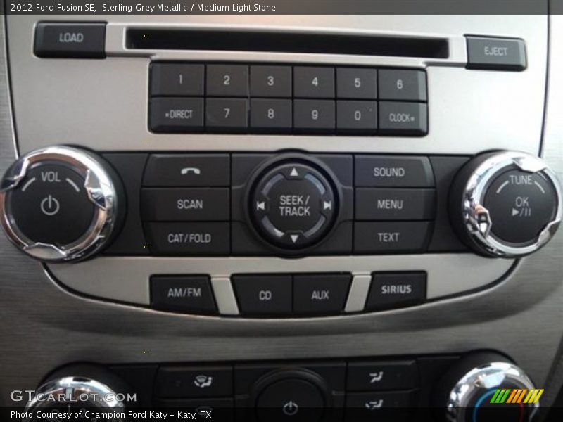 Sterling Grey Metallic / Medium Light Stone 2012 Ford Fusion SE
