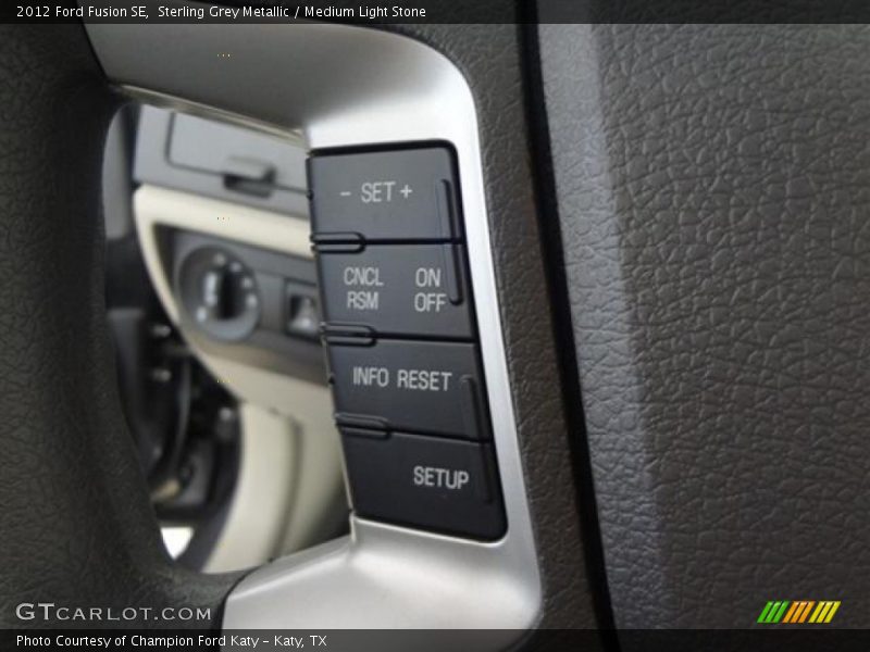 Sterling Grey Metallic / Medium Light Stone 2012 Ford Fusion SE