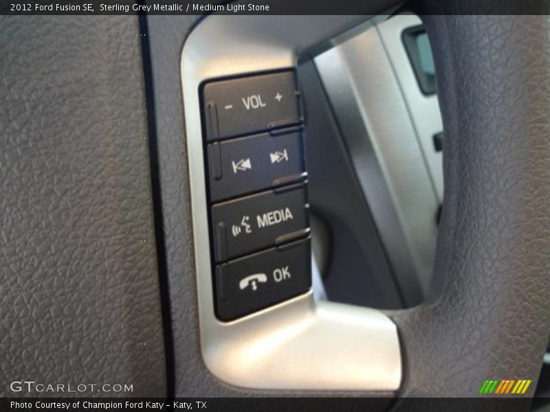 Sterling Grey Metallic / Medium Light Stone 2012 Ford Fusion SE