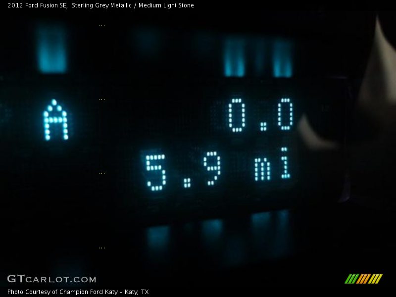 Sterling Grey Metallic / Medium Light Stone 2012 Ford Fusion SE