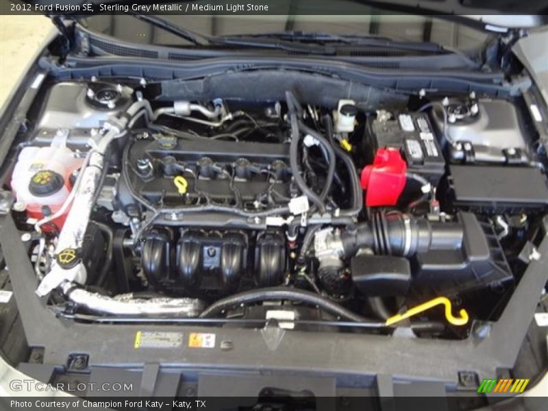 Sterling Grey Metallic / Medium Light Stone 2012 Ford Fusion SE