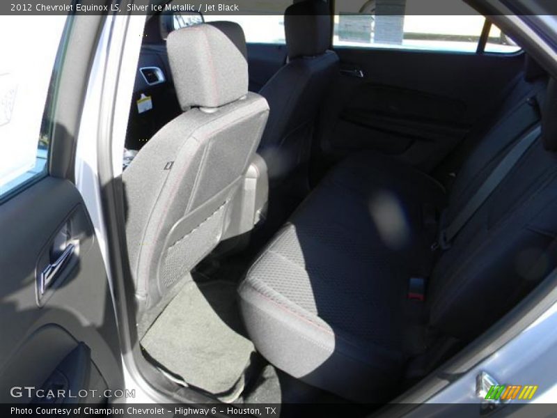 Silver Ice Metallic / Jet Black 2012 Chevrolet Equinox LS