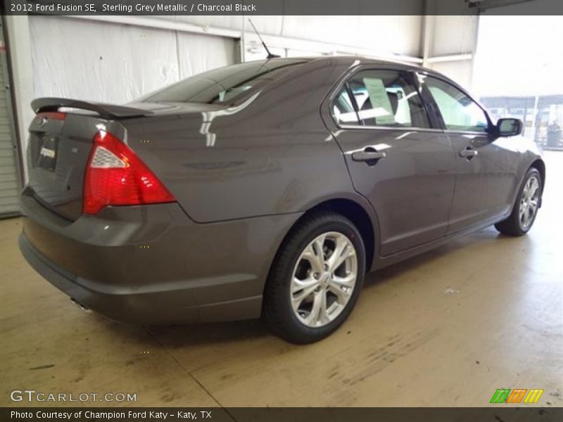 Sterling Grey Metallic / Charcoal Black 2012 Ford Fusion SE