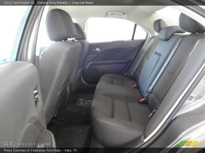 Sterling Grey Metallic / Charcoal Black 2012 Ford Fusion SE