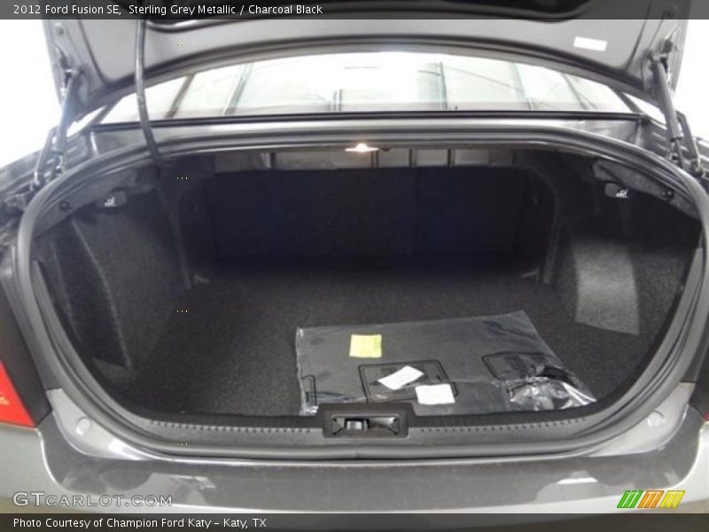 Sterling Grey Metallic / Charcoal Black 2012 Ford Fusion SE