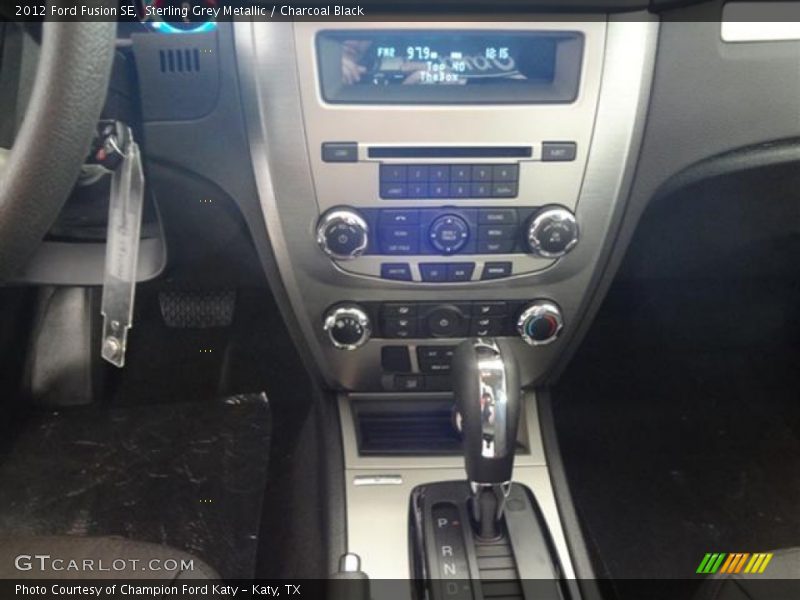 Sterling Grey Metallic / Charcoal Black 2012 Ford Fusion SE