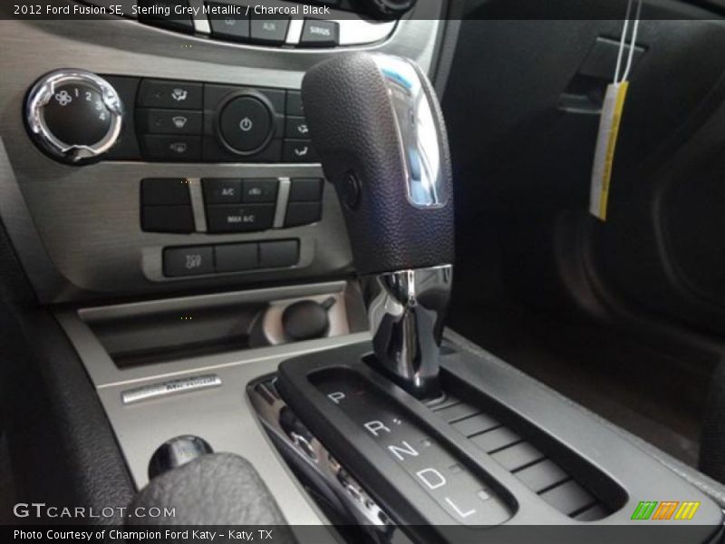Sterling Grey Metallic / Charcoal Black 2012 Ford Fusion SE