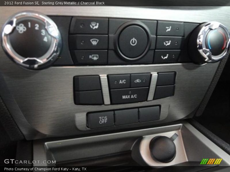 Sterling Grey Metallic / Charcoal Black 2012 Ford Fusion SE