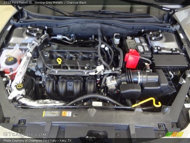 Sterling Grey Metallic / Charcoal Black 2012 Ford Fusion SE
