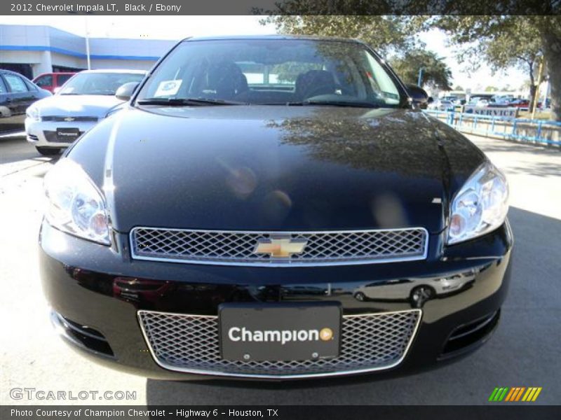 Black / Ebony 2012 Chevrolet Impala LT