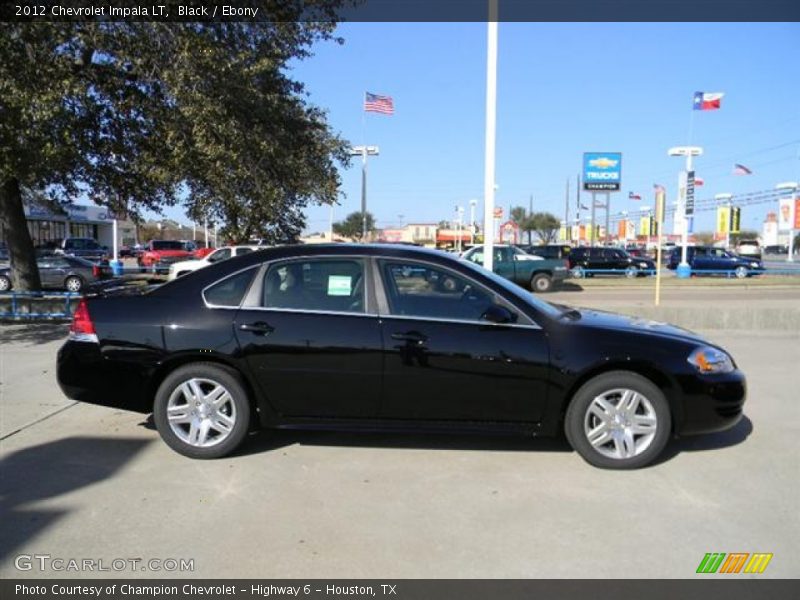 Black / Ebony 2012 Chevrolet Impala LT