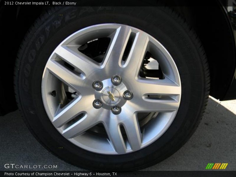 Black / Ebony 2012 Chevrolet Impala LT