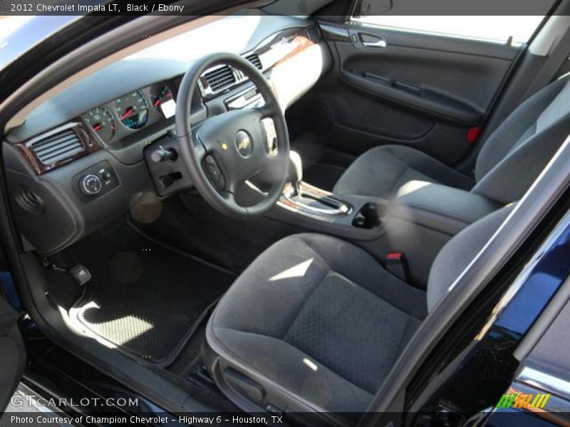 Black / Ebony 2012 Chevrolet Impala LT