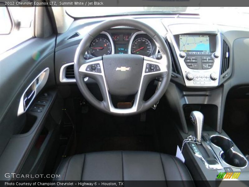 Summit White / Jet Black 2012 Chevrolet Equinox LTZ