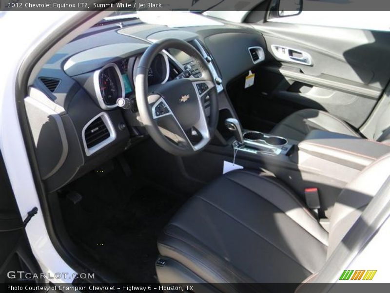 Summit White / Jet Black 2012 Chevrolet Equinox LTZ