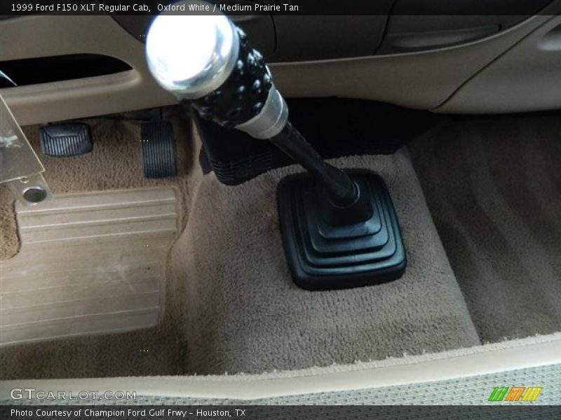 Oxford White / Medium Prairie Tan 1999 Ford F150 XLT Regular Cab